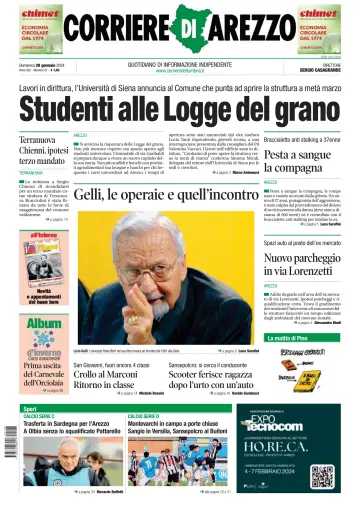 Corriere di Arezzo - 28 Jan 2024