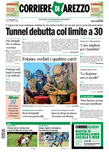 Corriere di Arezzo - 29 Jan 2024