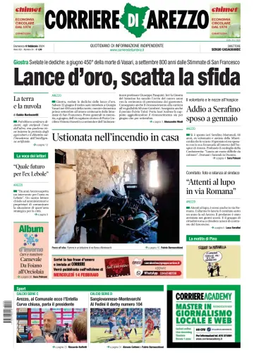 Corriere di Arezzo - 4 Feb 2024