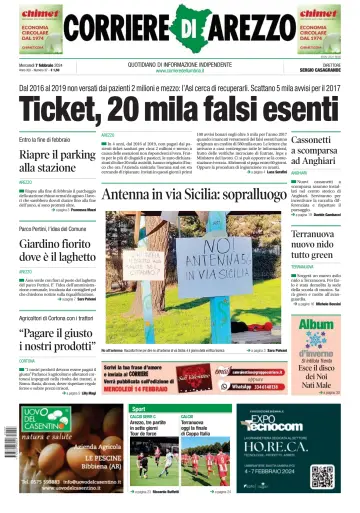 Corriere di Arezzo - 7 Feb 2024