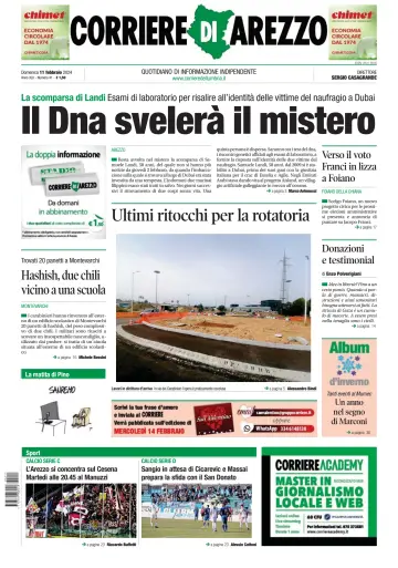 Corriere di Arezzo - 11 Feb 2024