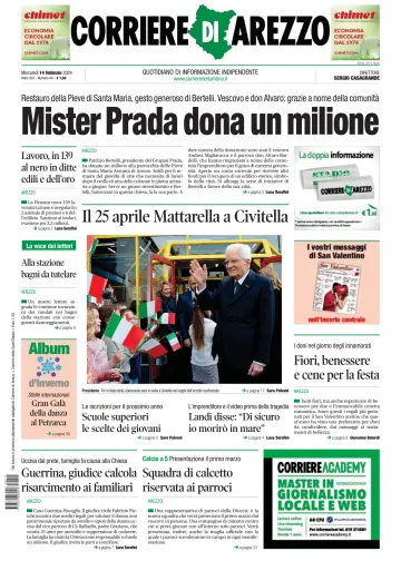 Corriere di Arezzo - 14 Feb 2024
