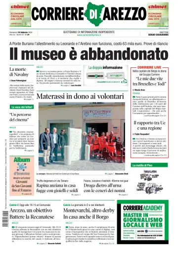 Corriere di Arezzo - 18 Feb 2024
