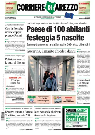 Corriere di Arezzo - 23 Feb 2024