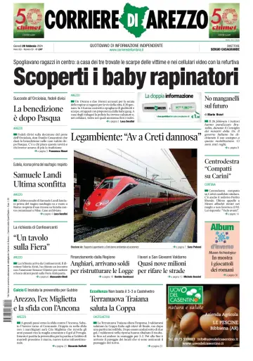 Corriere di Arezzo - 29 Feb 2024