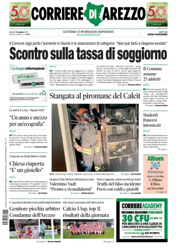 Corriere di Arezzo - 14 Mar 2024