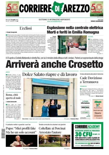 Corriere di Arezzo - 10 Apr 2024