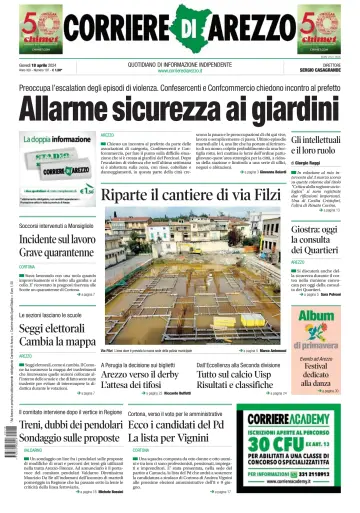 Corriere di Arezzo - 18 Nis 2024