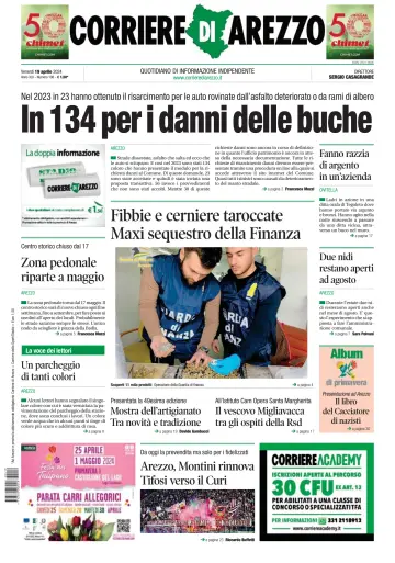 Corriere di Arezzo - 19 4월 2024