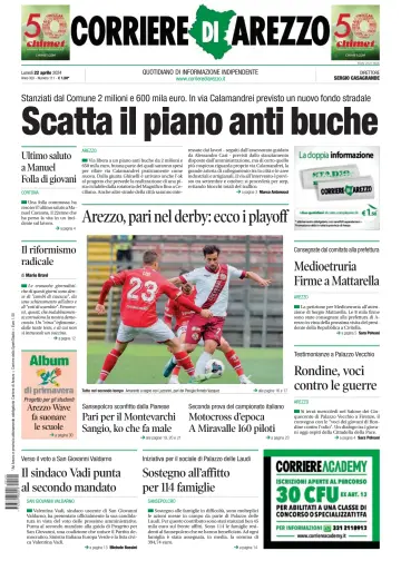 Corriere di Arezzo - 22 Aib 2024