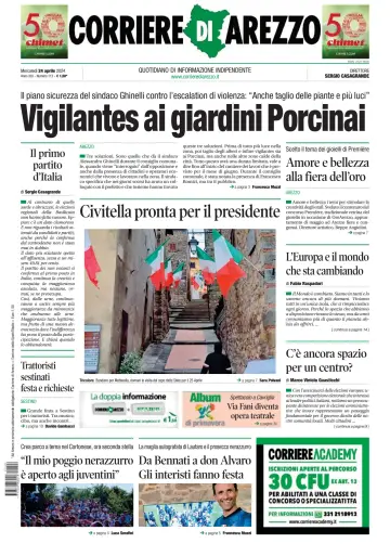 Corriere di Arezzo - 24 四月 2024