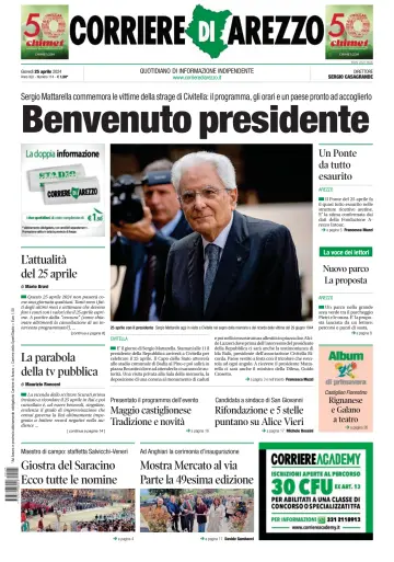Corriere di Arezzo - 25 Aib 2024