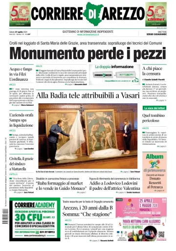Corriere di Arezzo - 27 Ebri 2024