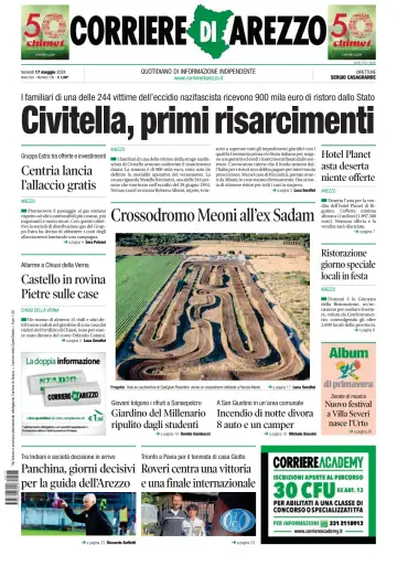 Corriere di Arezzo - 17 五月 2024