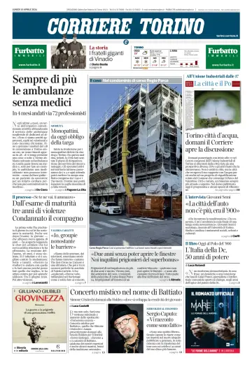 Corriere Torino - 15 Apr. 2024