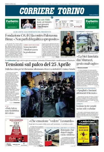 Corriere Torino - 25 abr. 2024