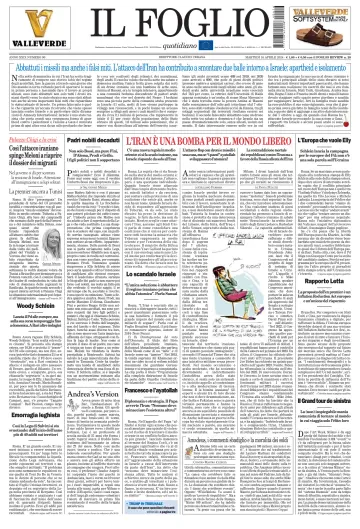 Il Foglio Quotidiano - 16 四月 2024