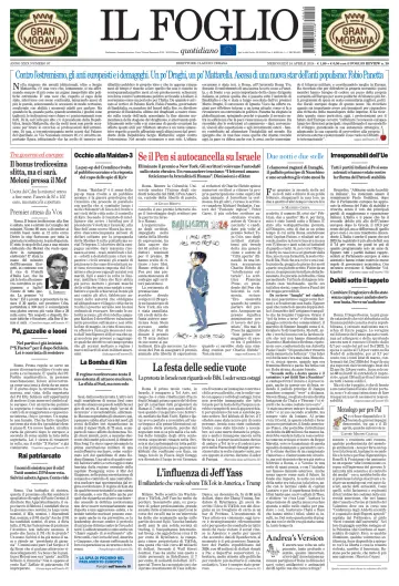 Il Foglio Quotidiano - 24 4月 2024