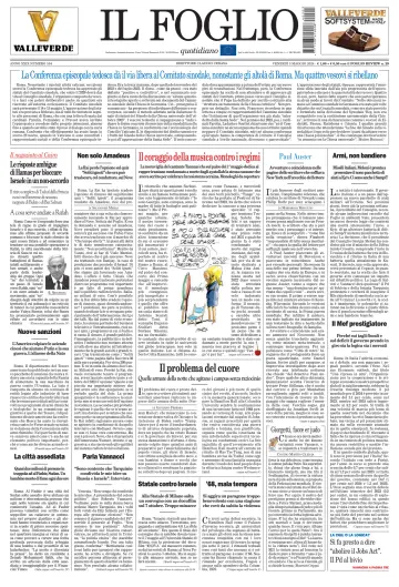 Il Foglio Quotidiano - 03 май 2024