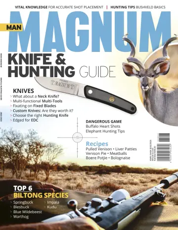 Man Magnum Knife and Hunting Guide - 1 DFómh 2022