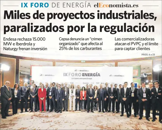 MILES DE PROYECTOS INDUSTRIALES, PARALIZADOS POR LA REGULACIÓN