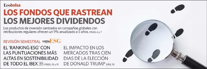 LOS FONDOS QUE RASTREAN LOS MEJORES DIVIDENDOS