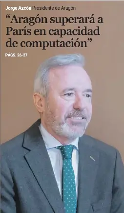 “ARAGÓN SUPERARÁ A PARÍS EN CAPACIDAD DE COMPUTACIÓN”