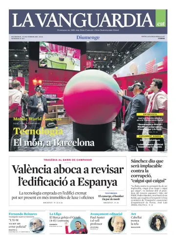 La Vanguardia (Català) - 25 Feb 2024
