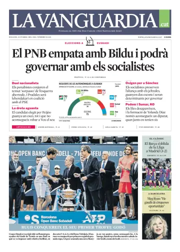 La Vanguardia (Català) - 22 abril 2024