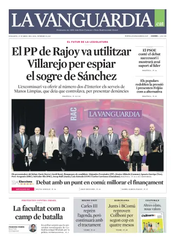 La Vanguardia (Català) - 27 Apr. 2024