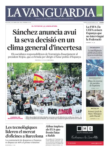 La Vanguardia (Català) - 29 Apr 2024