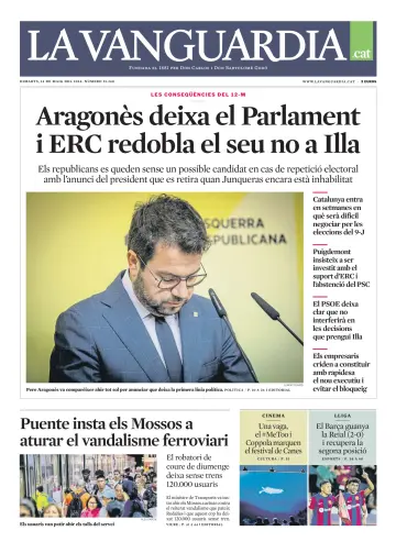 La Vanguardia (Català) - 14 May 2024