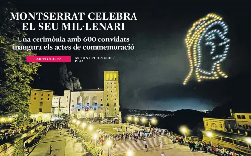 MONTSERRAT CELEBRA EL SEU MIL·LENARI