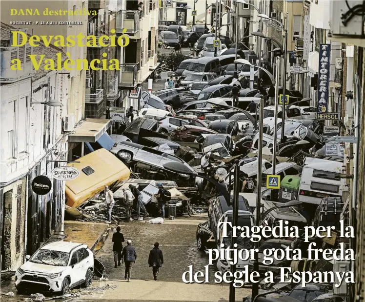 DEVASTACIÓ A VALÈNCIA