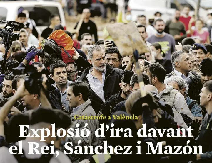 EXPLOSIÓ D’IRA DAVANT EL REI, SÁNCHEZ I MAZÓN