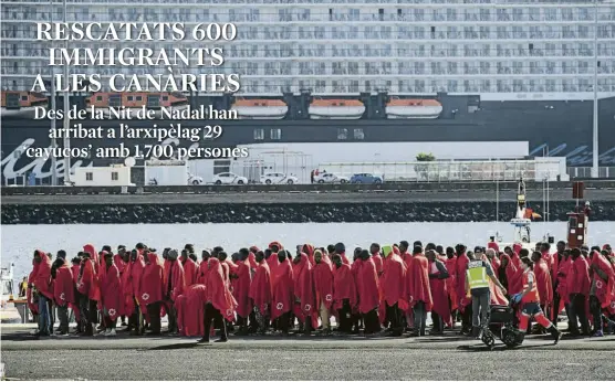 RESCATATS 600 IMMIGRANTS A LES CANÀRIES