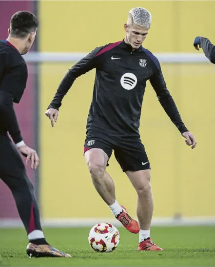 DANI OLMO JA NO ÉS JUGADOR DEL BARÇA