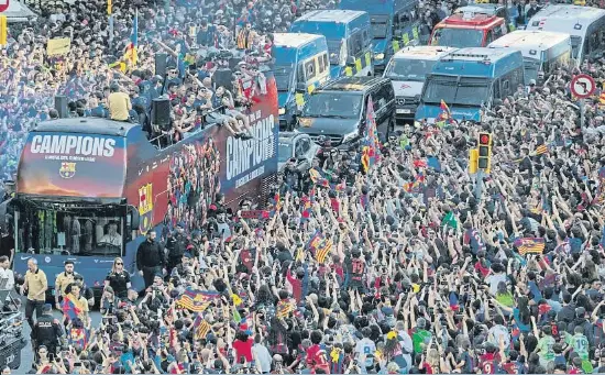 JOIA BLAUGRANA ALS CARRERS DE BARCELONA