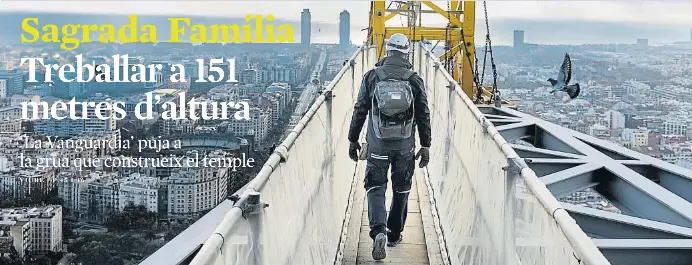TREBALLAR A 151 METRES D’ALTURA