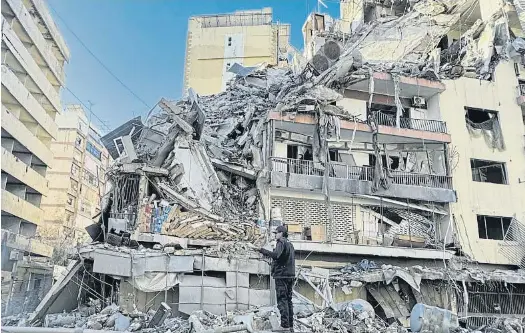 ISRAEL APUNTA AL SUD DE BEIRUT