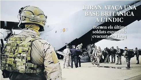 L’IRAN ATACA UNA BASE BRITÀNICA A L’ÍNDIC