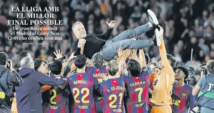 LA LLIGA AMB EL MILLOR FINAL POSSIBLE