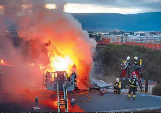 INCENDIO EN LA COMISARÍA