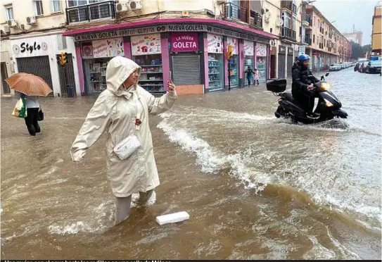 LA NUEVA DANA INUNDA MÁLAGA