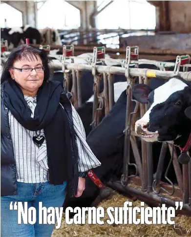 “NO HAY CARNE SUFICIENTE”