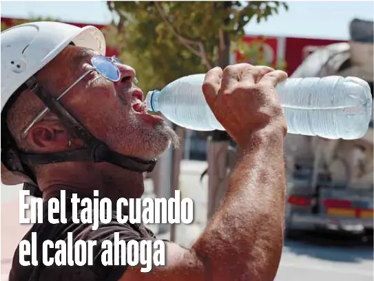 EN EL TAJO CUANDO EL CALOR AHOGA