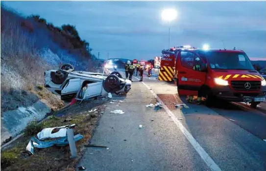 DÍA NEGRO EN LAS CARRETERAS