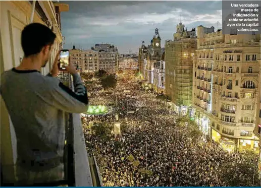 VALENCIA CLAMA CONTRA MAZÓN