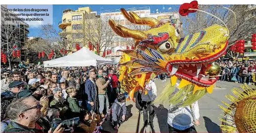 MULTITUDINARIO AÑO NUEVO CHINO FIESTA