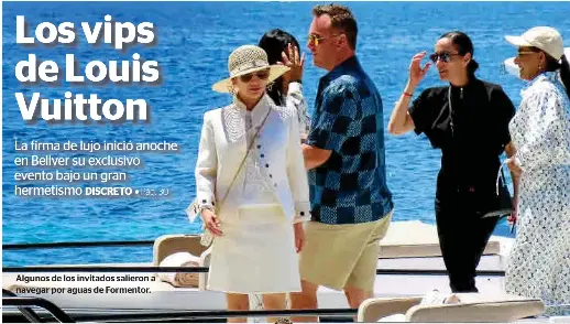 LOS VIPS DE LOUIS VUITTON